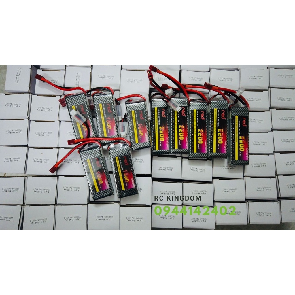 Pin lipo 2S cho đồ chơi điều khiển từ xa