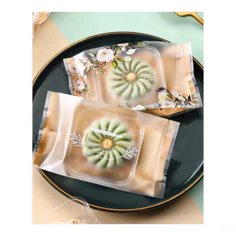 set 95-100 vỏ khay túi bánh trung thu 50gam