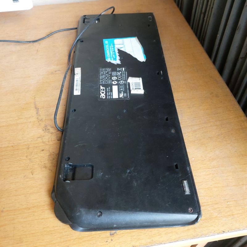 Bàn phím có dây Acer KU-0760 liệt một số phím như hình ai cần thì đặt nhanh nhé - keyboard acer ku-0760 chính hãng