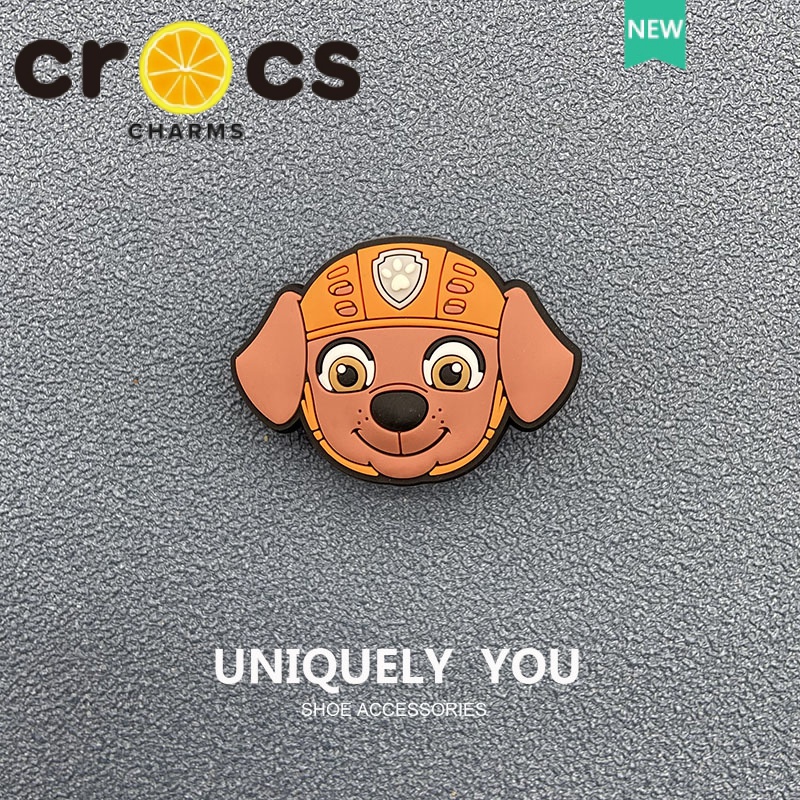 Crocs Phụ Kiện Trang Trí Nút Bấm Họa Tiết Hoạt Hình PAW Patrol Cho Crobbitz crocs