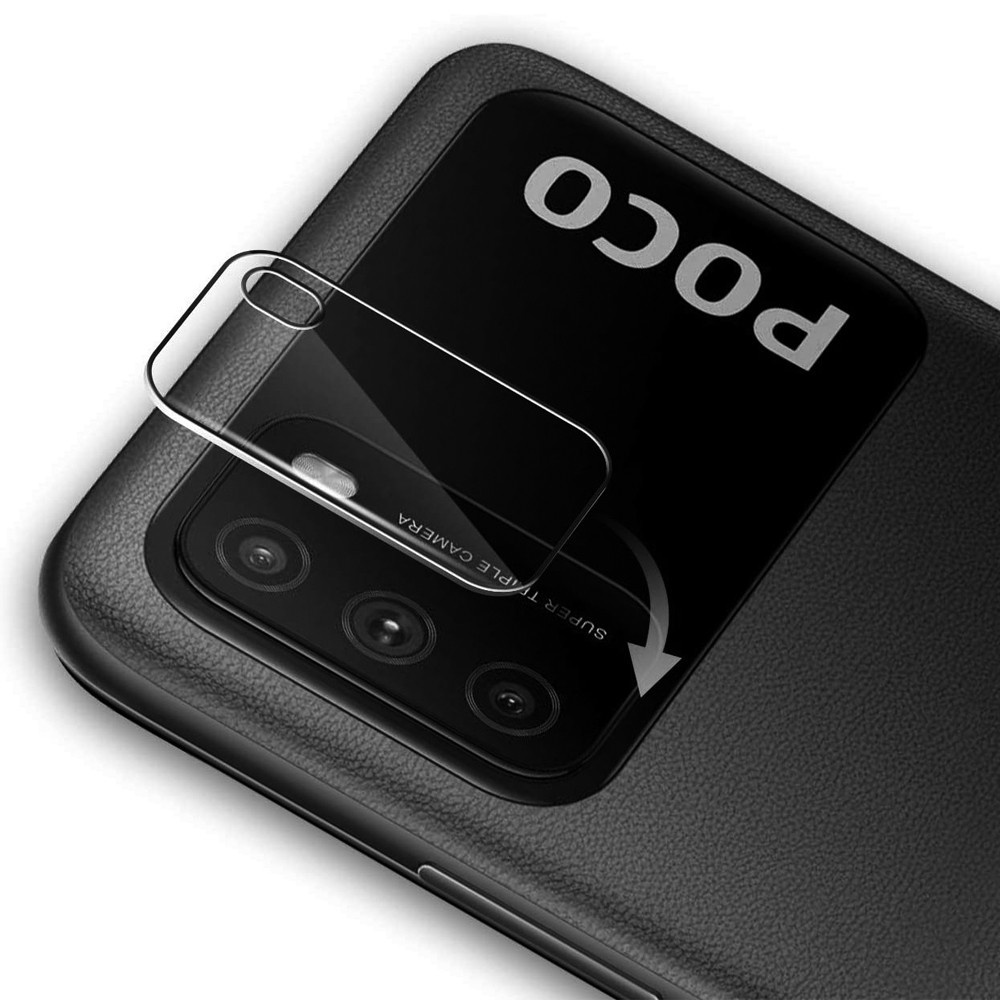 Kính cường lực Camera Poco M3-Trong suốt- Dẻo-Độ cứng 9H