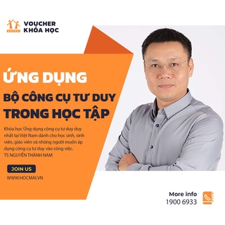 Toàn quốc- [Evoucher] Khóa Học Ứng Dụng Bộ Công Cụ Tư Duy Trong Học Tập-HocMai