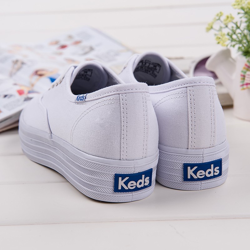 KEDS Giày Thể Thao Canvas Thoáng Khí Thời Trang Năng Động
