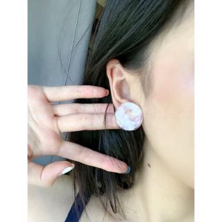 Earrings female cubes retro style