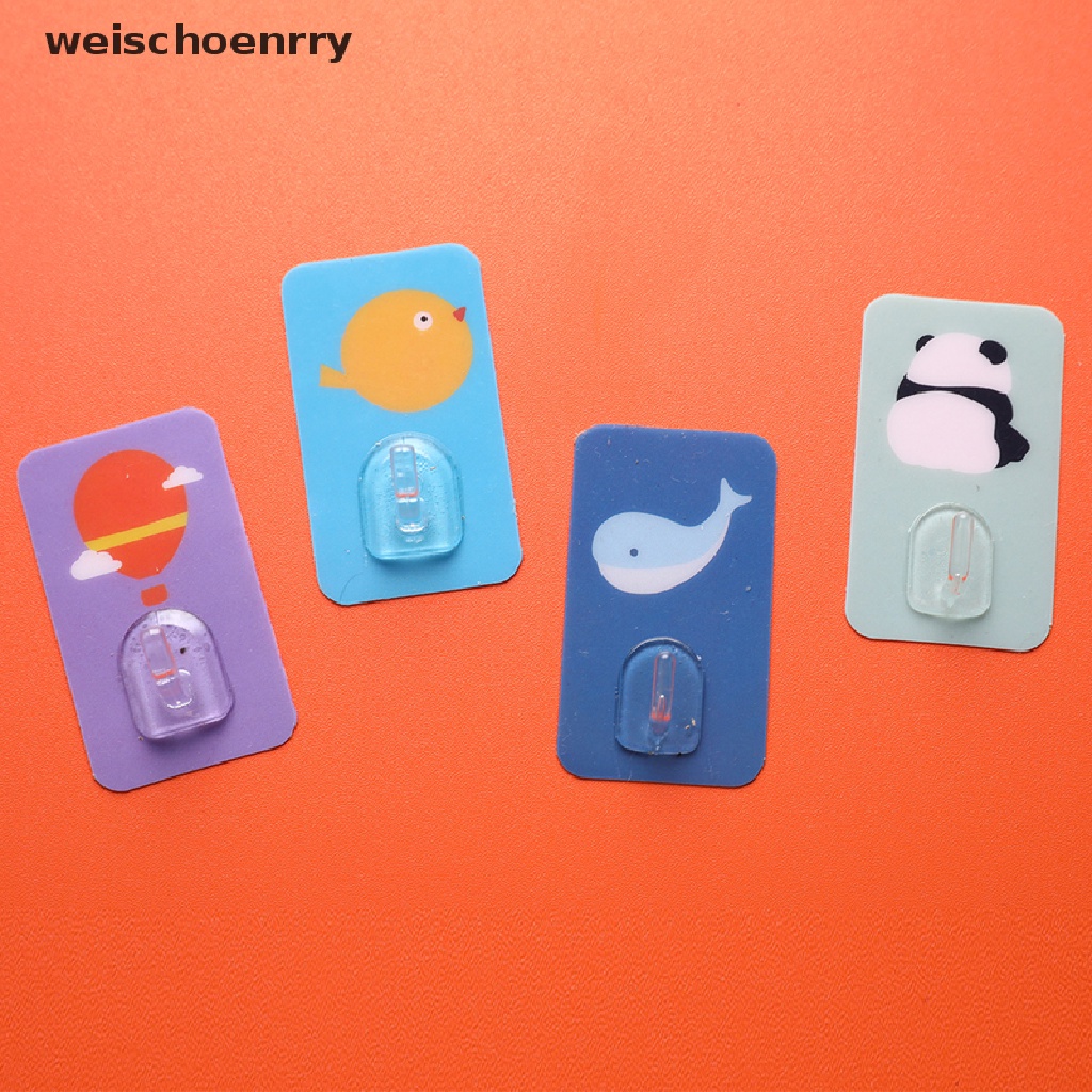 Móc Treo Đồ Dán Tường Tự Dính Thiết Kế Dễ Thương Sáng Tạo