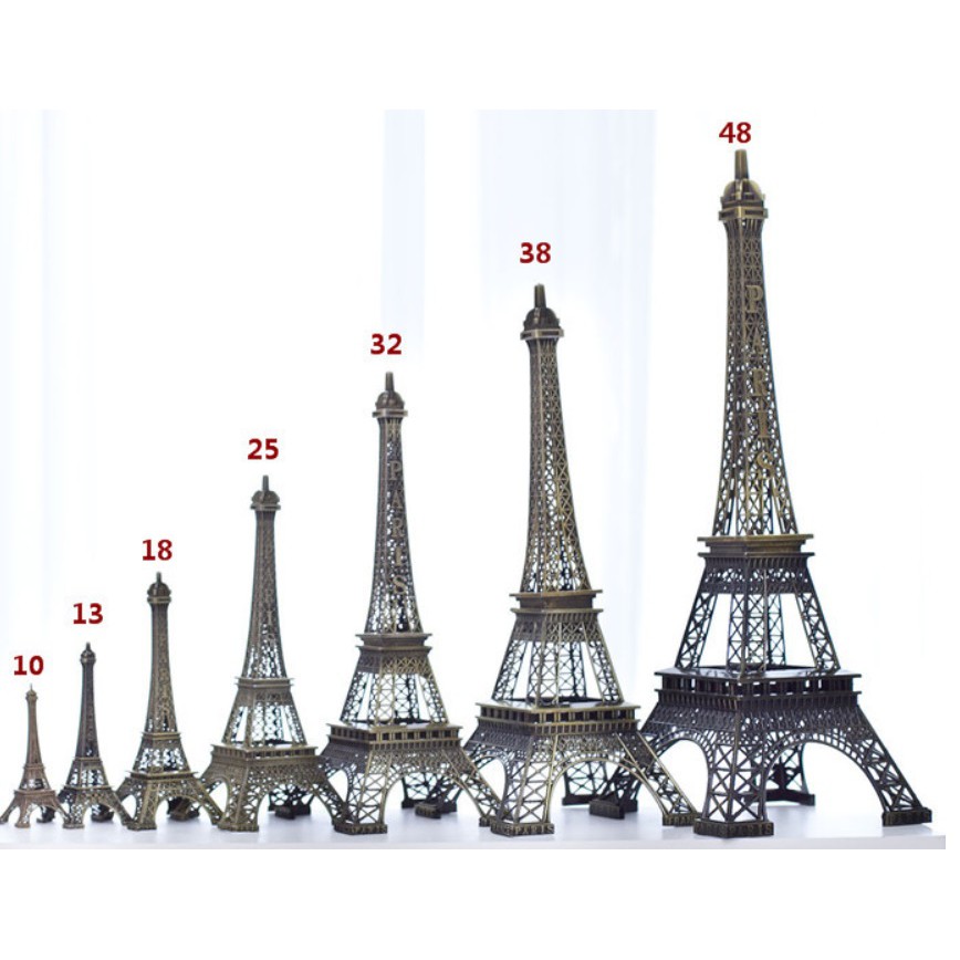 [GIÁ HỦY DIỆT - CAO 32CM] Tháp Eiffel kim loại cao 32cm