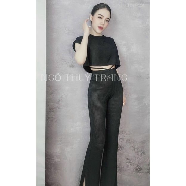 [ HOT COMBO ] SET ÁO TOP/ QUẦN DÀI XỐP THÊU, ĐI LÀM, ĐI CHƠI ĐỀU ĐẸP CỰC, CÓ ĐỦ CÁC SIZE UP shop valentina