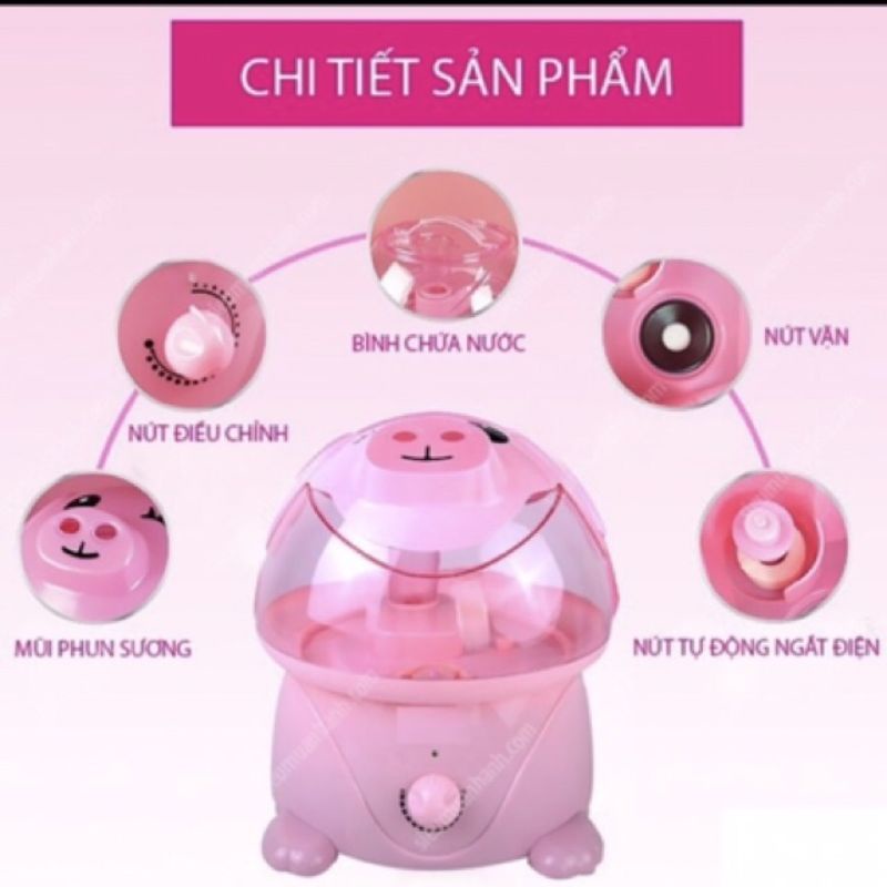 Máy phun sương tạo ẩm - Máy khuếch tán hơi nước hình thú - Cao Cấp 4L