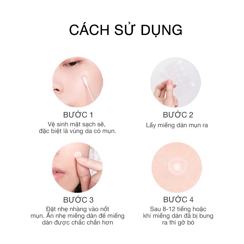 Miếng dán mụn Adsorption Cleansing Acne-fighting Abby's Choice 3 miếng | BigBuy360 - bigbuy360.vn