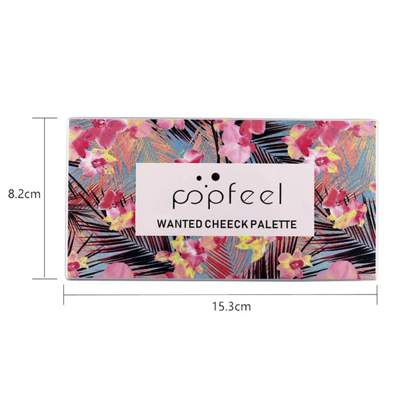 [Hàng mới về] Bảng phấn má hồng POPFEEL 10 màu chống thấm/chống nhòe lâu trôi