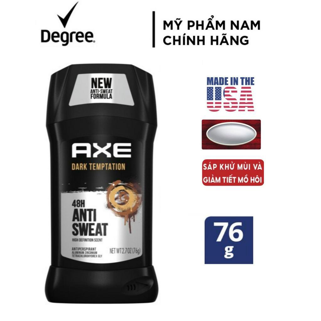 Lăn sáp khử mùi nam Axe Apollo Black Anarchy Gold Dark Temptation Phoenix Wild Bambo Ice Chill 76g