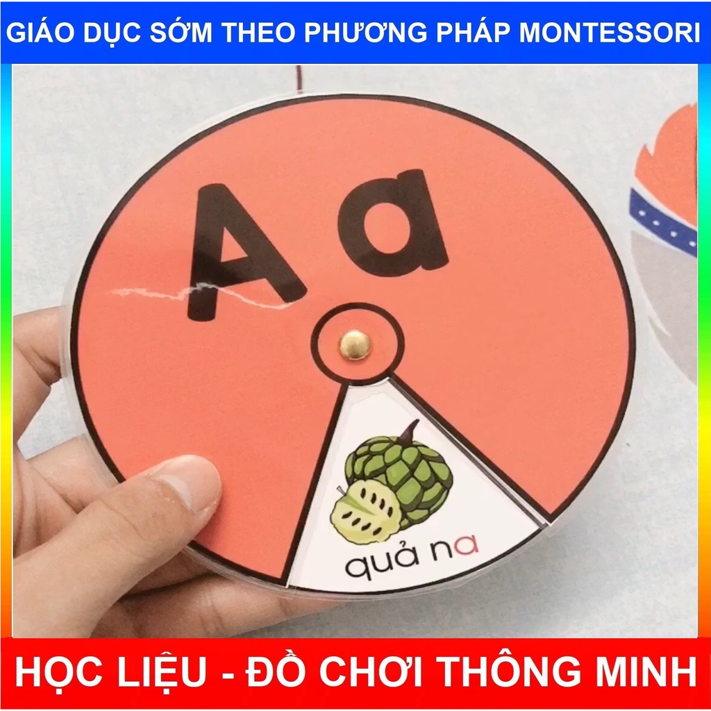 [GIÁO DỤC SỚM] ĐĨA XOAY Bảng chữ cái Tiếng Việt