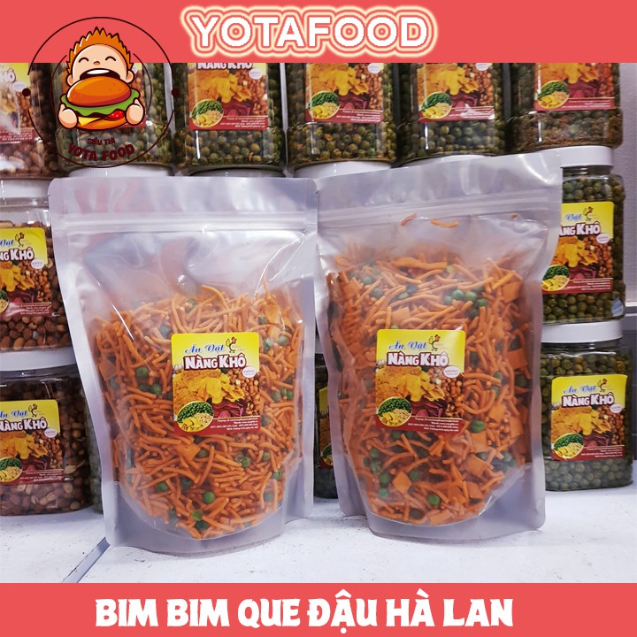 [Mã GROSALEHOT giảm 8% đơn 250K] Bim Bim que đậu hà lan ( Giòn ngon - Đậm vị ) | Yotafood | BigBuy360 - bigbuy360.vn