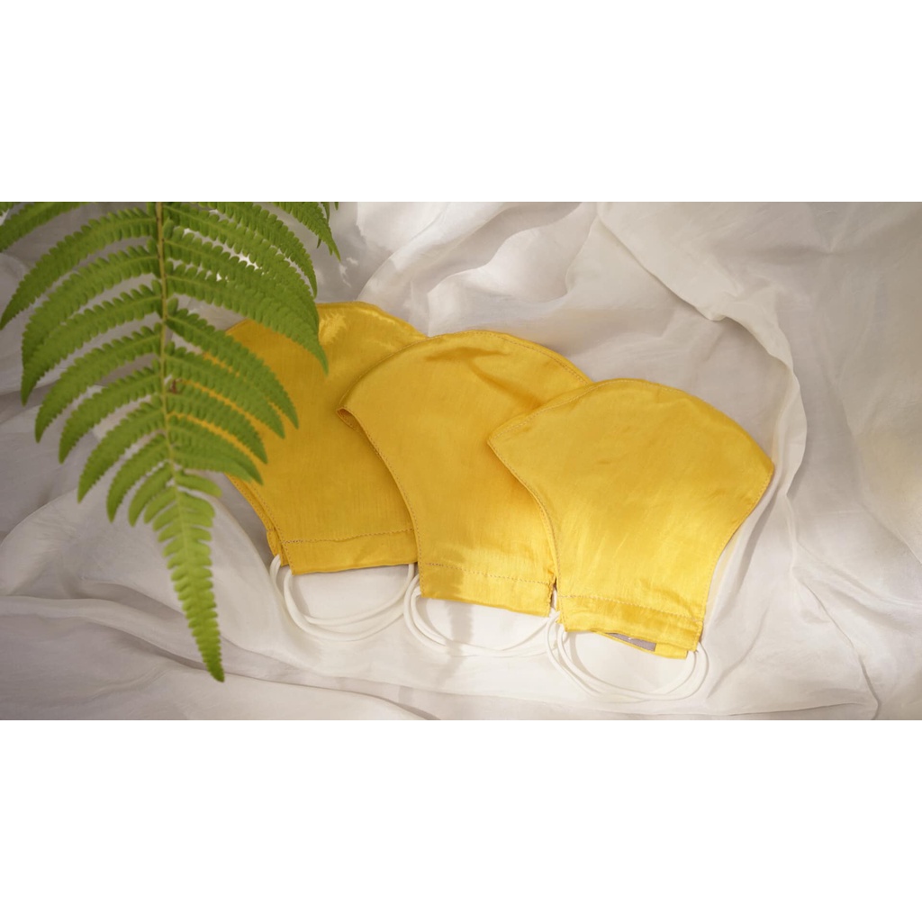 Khẩu trang 100% tơ tằm - kháng khuẩn & thoáng khí