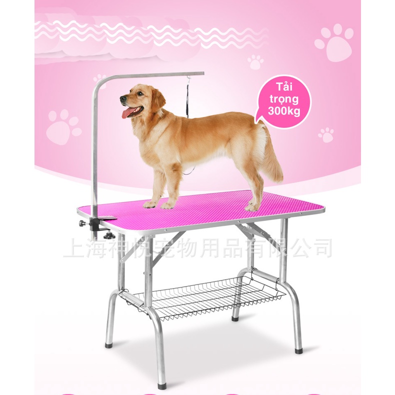 Bàn Cắt Tỉa Sấy Lông Spa Thú Cưng Chó Mèo Chuyên Dụng GROOMING