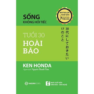 Sách-Sống không hối tiếc - Tuổi 30 hoài bão