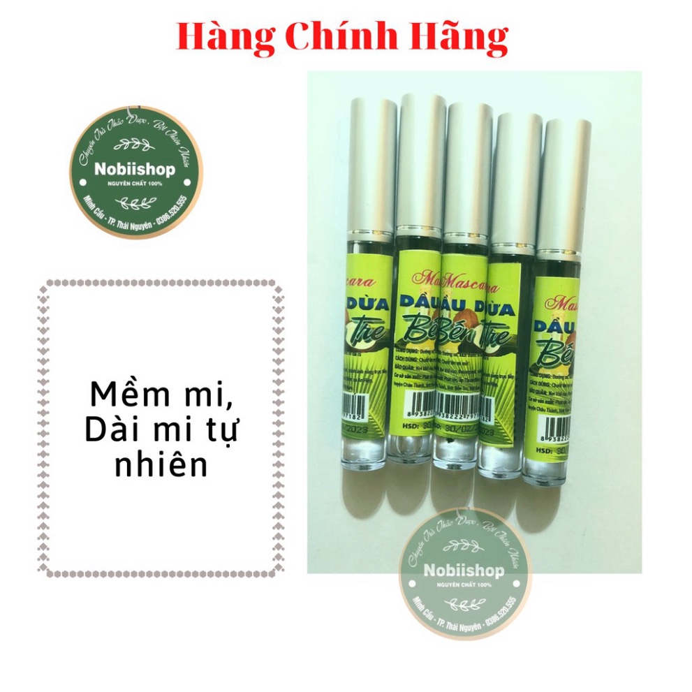 Chuốt Mi Dầu Dừa Macara Dầu Dừa Tự Nấu Nobiishop Loại 10ml Dầu Dừa Bến Tre | BigBuy360 - bigbuy360.vn