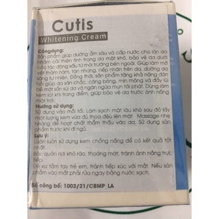 Cutis whitening Cream
