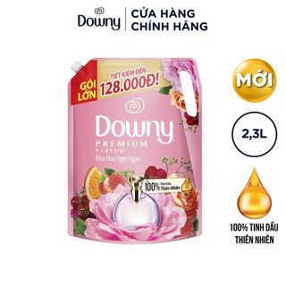 NƯỚC XẢ VẢI DOWNY TÚI 2,3L( mua 2 túi tặng đĩa)