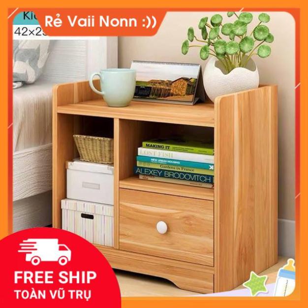 TỦ GỖ ĐẦU GIƯỜNG 1 NGĂN KÉO GDMN