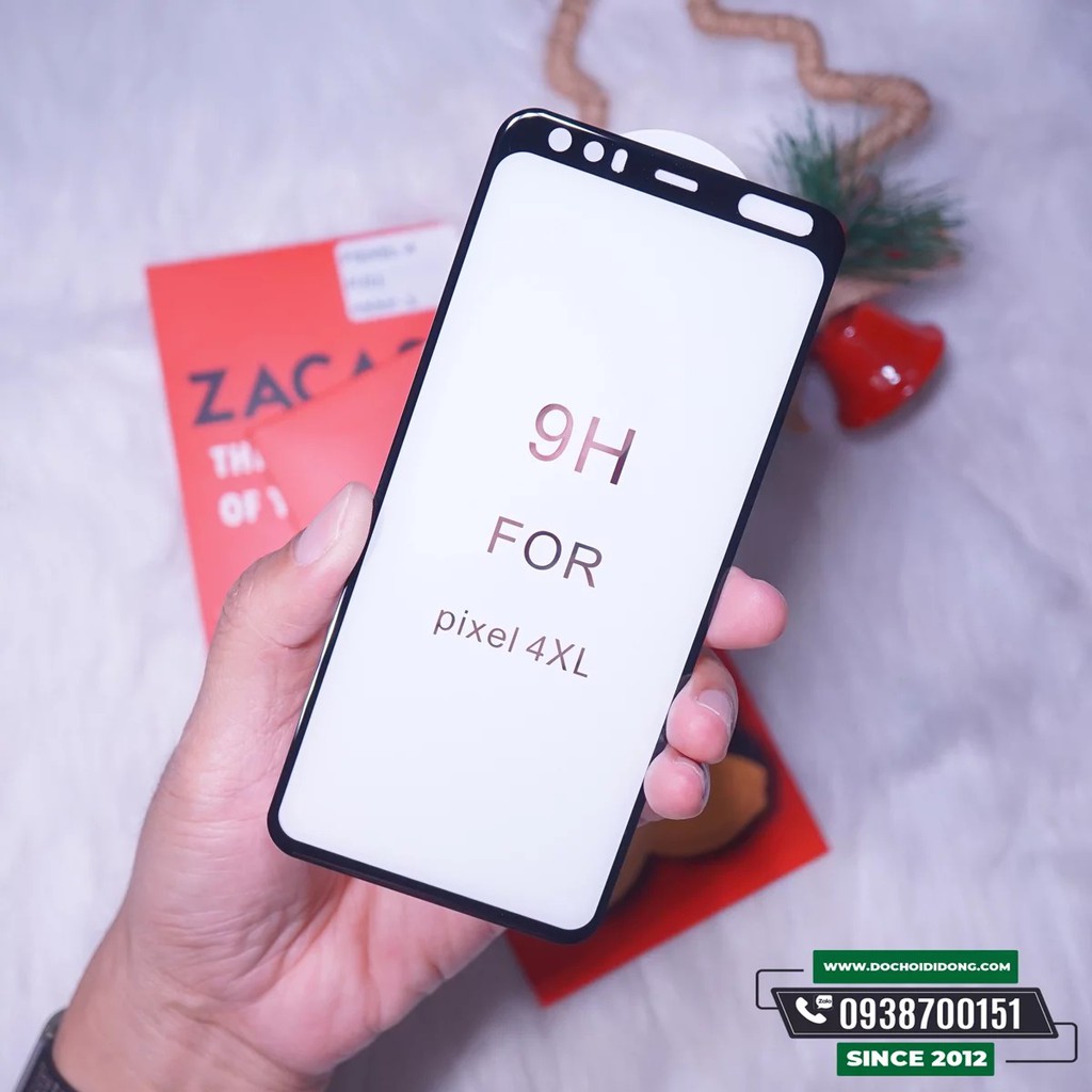 [Mã SKAMCLU9 giảm 10% đơn 100K] Dán Cường Lực Pixel 4 Và 4 XL Zacase