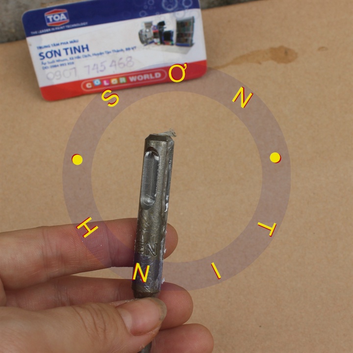 74824 mũi khoan bê tông 4 cạnh gài 8 x 160 mm tolsen