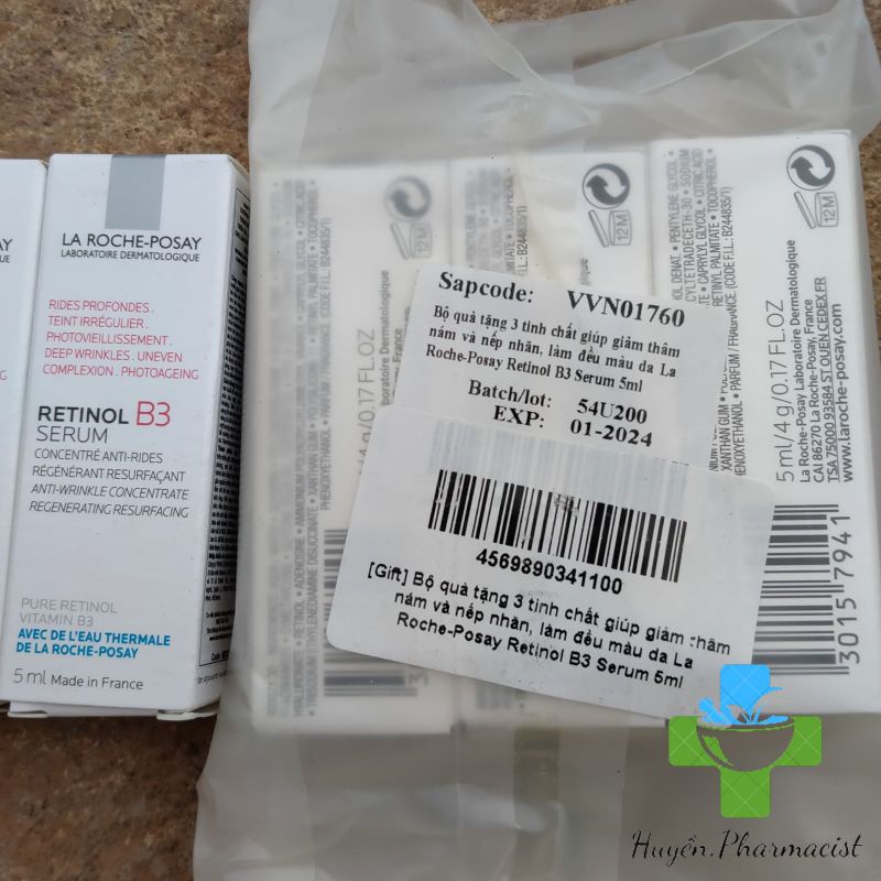 Serum chống lão hóa Retinol B3 La Roche Posay 5ml