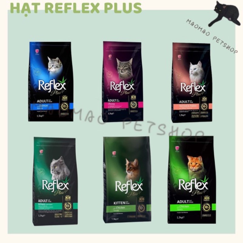 Hạt Cho Mèo REFLEX PLUS 1,5KG