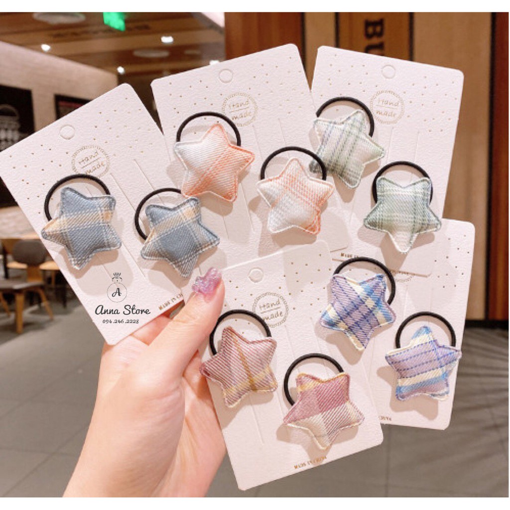 BDA 36 : Set 2 dây buộc tóc cho bé