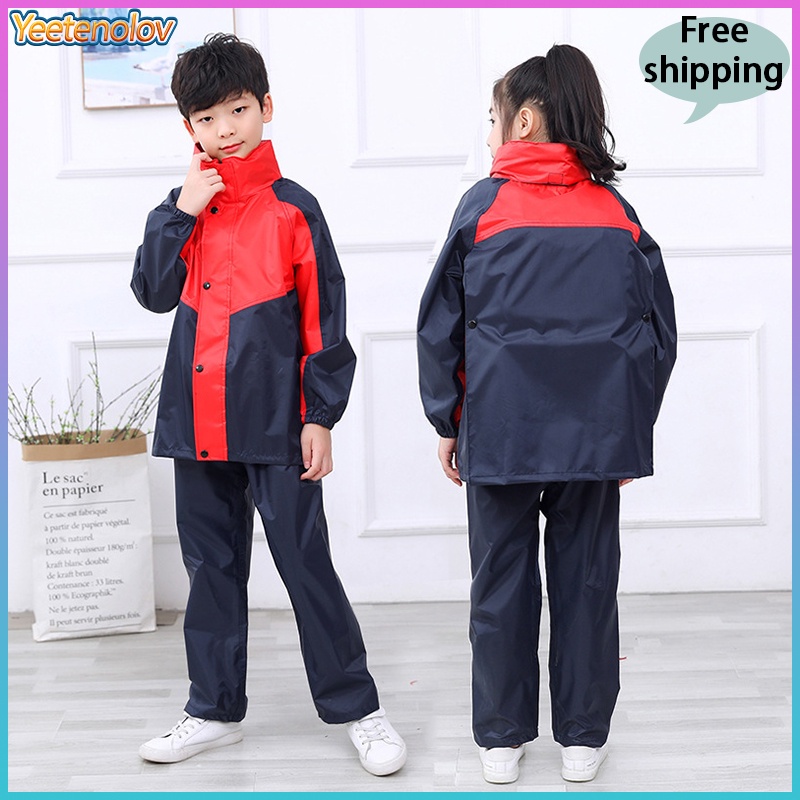 ★Hàng Có Sẵn★Áo Mưa baju hujan budak perempuan Chống Thấm Nước baju hujan kanak Cho Trẻ Em