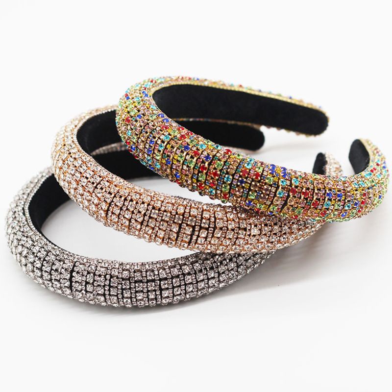 Cài Tóc Đính Đá Sang Trọng Phong Cách Baroque