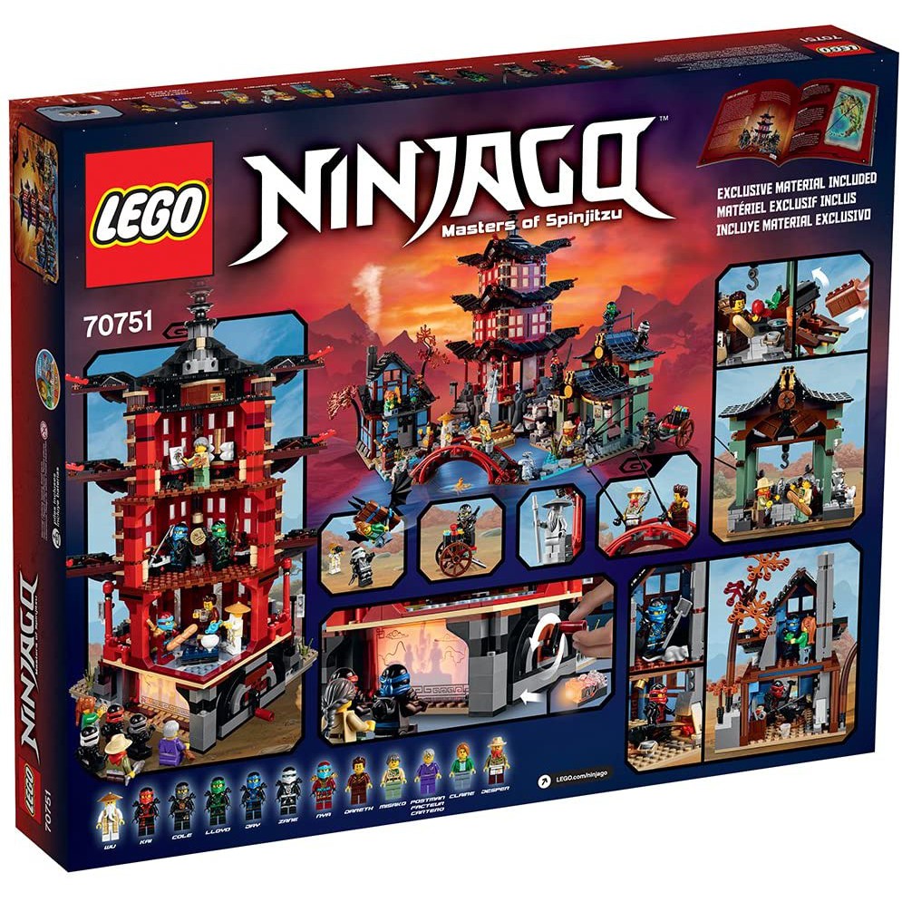 Lego Ninjago 70751 - Temple of Airjitzu - Ngôi Đền Airjitzu