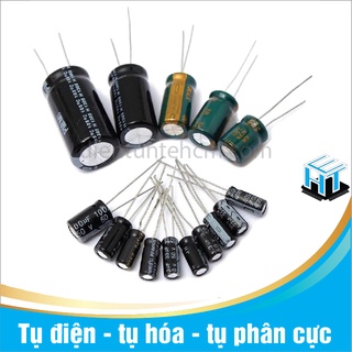 Tụ điện tụ hóa 100V nhiều loại