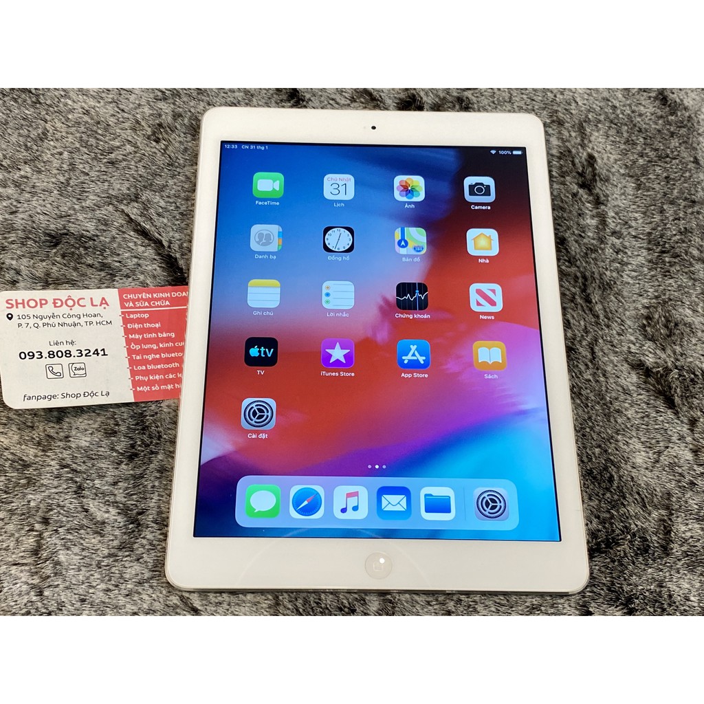 Máy tính bảng Apple iPad Air WIFI bản Bypass full chức