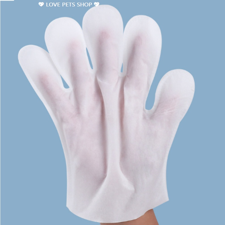 GĂNG TAY TẮM KHÔ CHO CHÓ MÈO - LOVE PETS SHOP