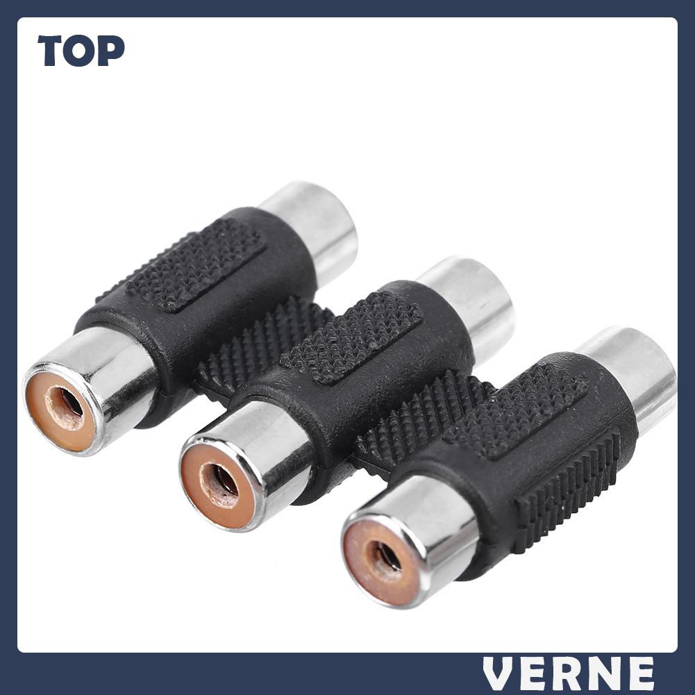 Giắc Cắm Chuyển Đổi Từ Verne Rca Female Sang Rca Female | BigBuy360 - bigbuy360.vn