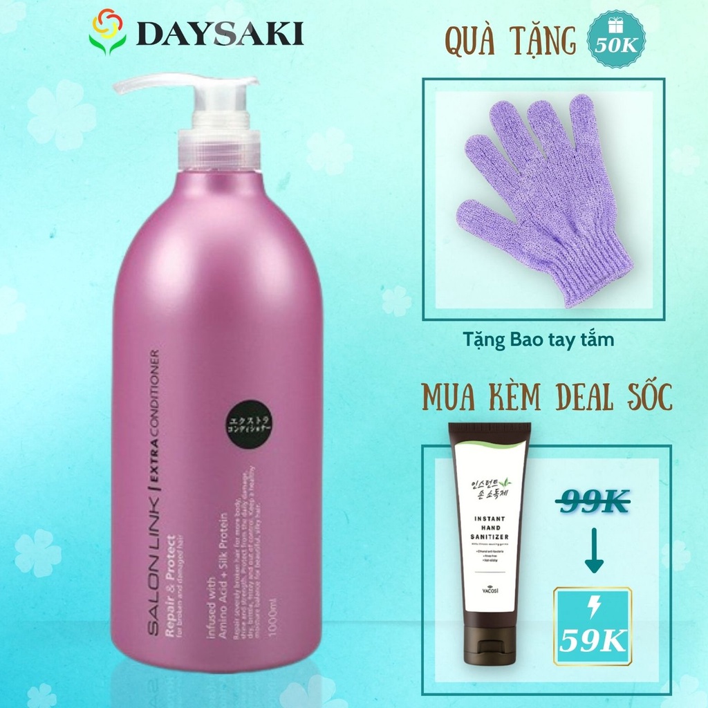 KUMANO DẦU XẢ SALON LINK EXTRA 1000ML