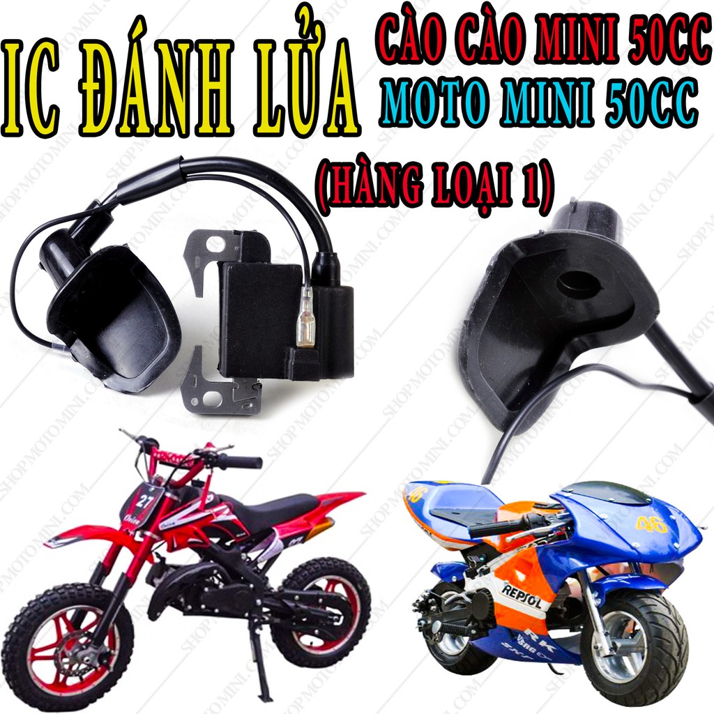 IC đánh lửa xe moto mini 50cc | phụ tùng mobin sườn cao cao 49cc