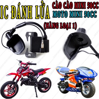IC đánh lửa xe moto mini 50cc | phụ tùng mobin sườn cao cao 49cc