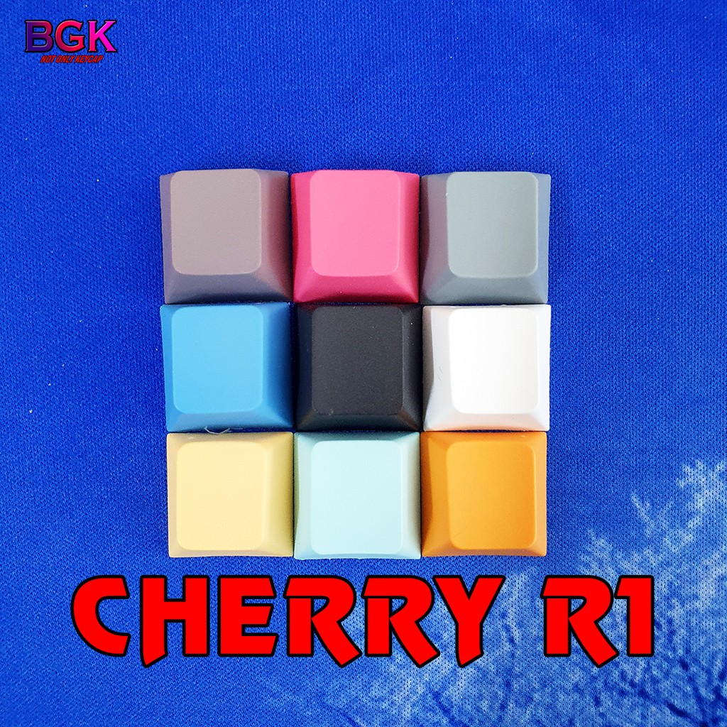 Keycap lẻ PBT CHERRY PROFILE Blank trống dùng để lắp cho bàn phím cơ ( pbt dày )