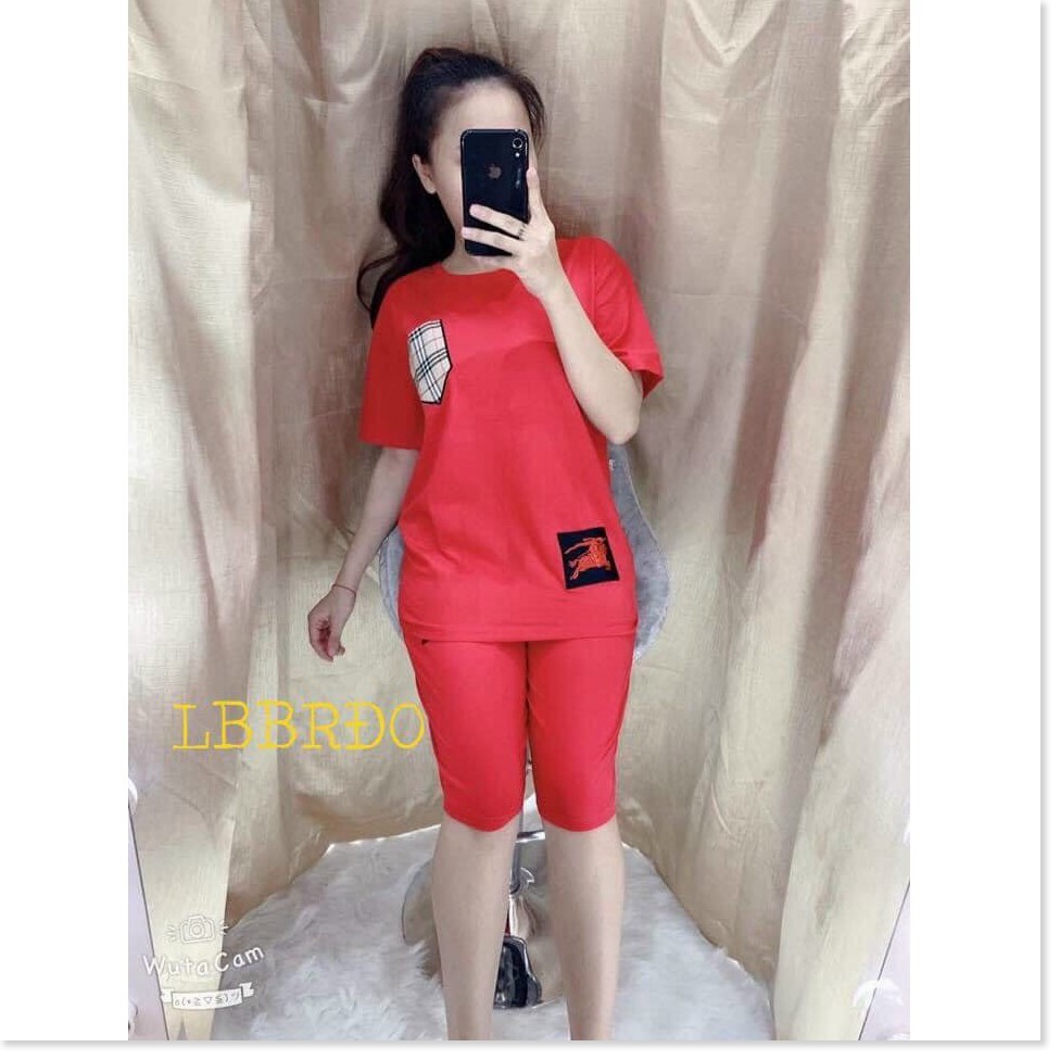 SET BỘ THUN NỮ,THIẾT KẾ HỌA TIẾT XINH XẮN,CHẤT LIỆU VÃI CO GIẢN VÀ MỀM MỊN  THỜI TRANG KME.STORE