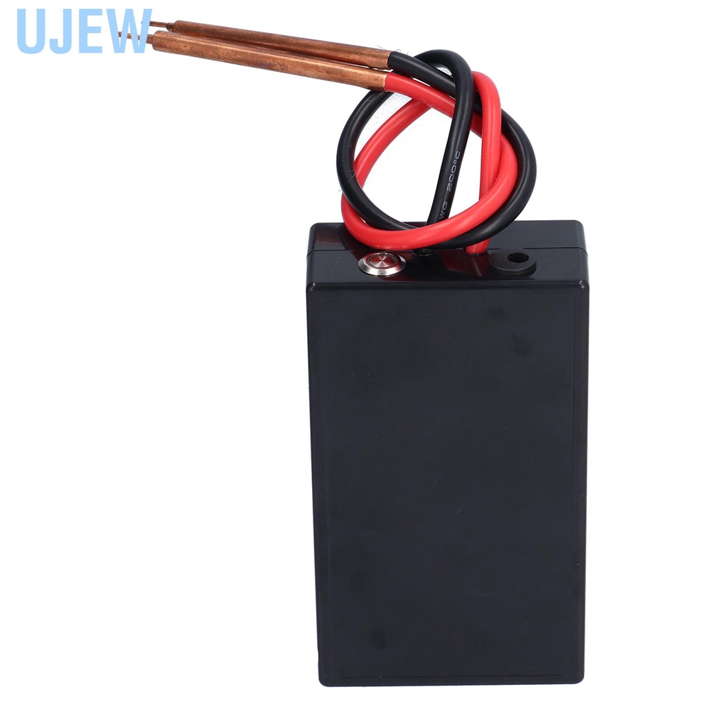 Ujew Spot Welder 18650 Battery Rechargeable Handheld Portable Machine with Heat Shrink Tube Nickel Sheet for Household