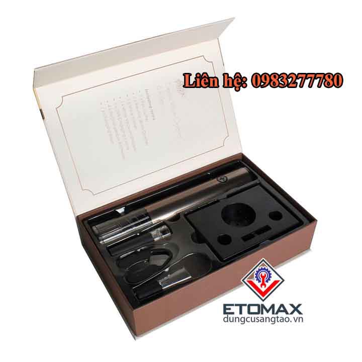 Bộ Dụng Cụ Mở Rượu Vang Tự Động 4 in1 v2 Pin Sạc SW-C001, Qùa Tặng Đẳng Cấp