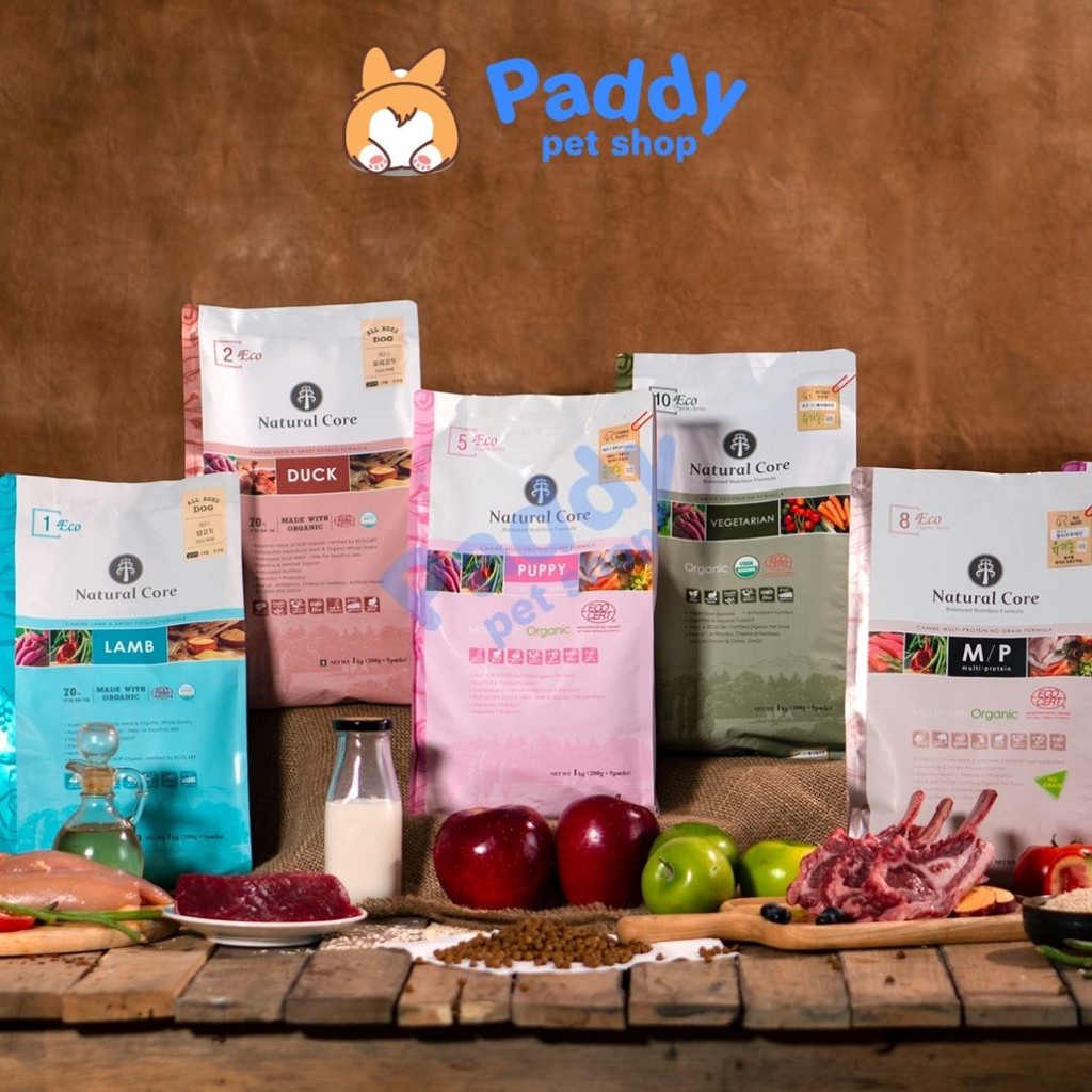 Hạt Cho Chó Con Hữu Cơ Natural Core Puppy Vị Cừu