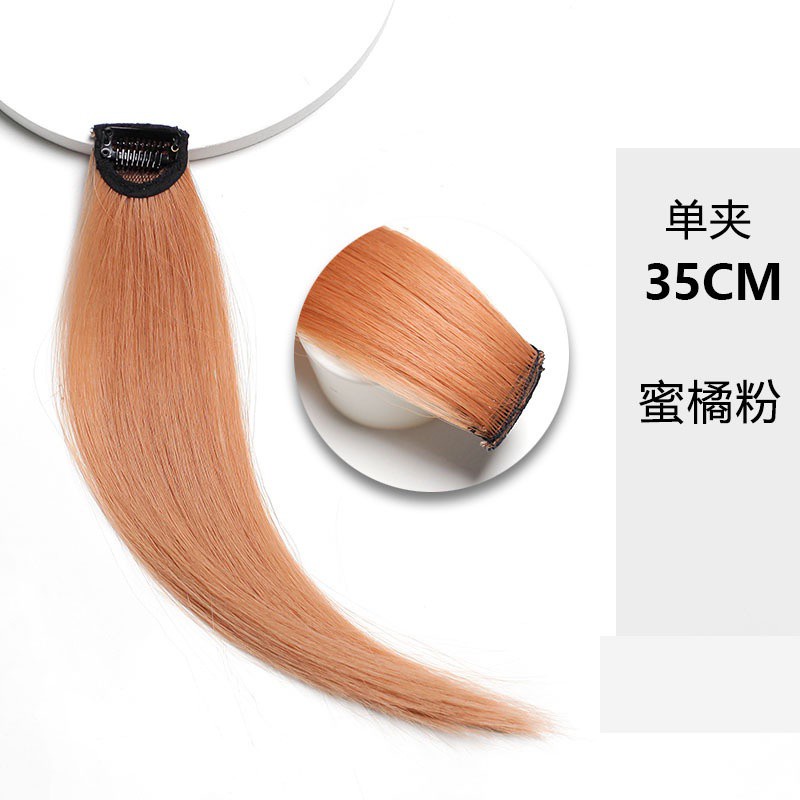 Tóc giả MISS FANCY 40CM dáng thẳng nhiều màu sắc