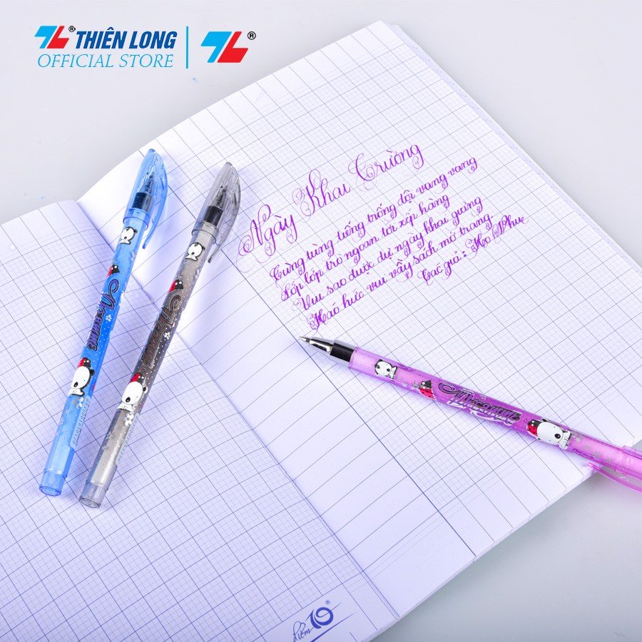 ( 1 Hộp 20 Cây ) Bút Gel Bút Nước Gel04 Ngòi 0.5mm Thiên Long Camshop