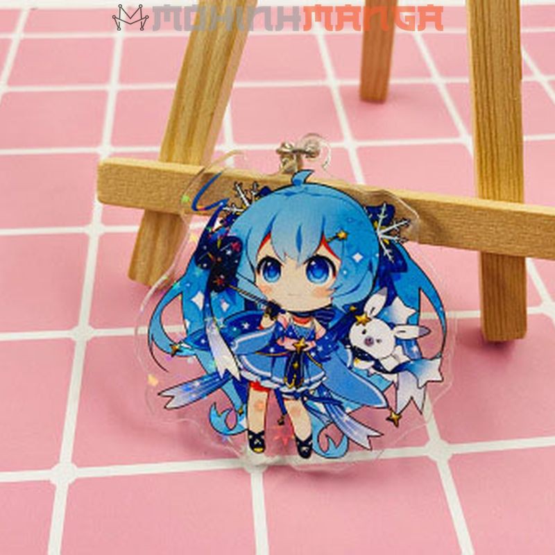 [CÓ QUÀ] Móc khoá Hatsune Miku Luo Tianyi Lạc Thiên Y Vocaloid siêu đẹp bằng acrylic mica