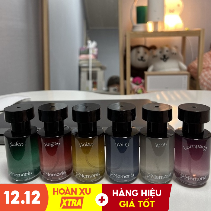 Nước hoa Hàn Quốc De Memoria 30ml - BST Ký Ức Bất Tận mùi hương Phương Đông lắng đọng