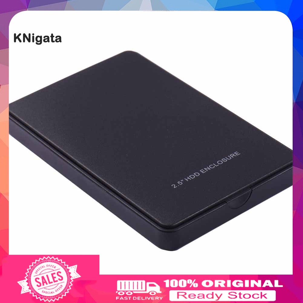 Hộp Đựng Ổ Cứng Ngoài Usb 2.0 2.5inch Sata Hdd Ốp