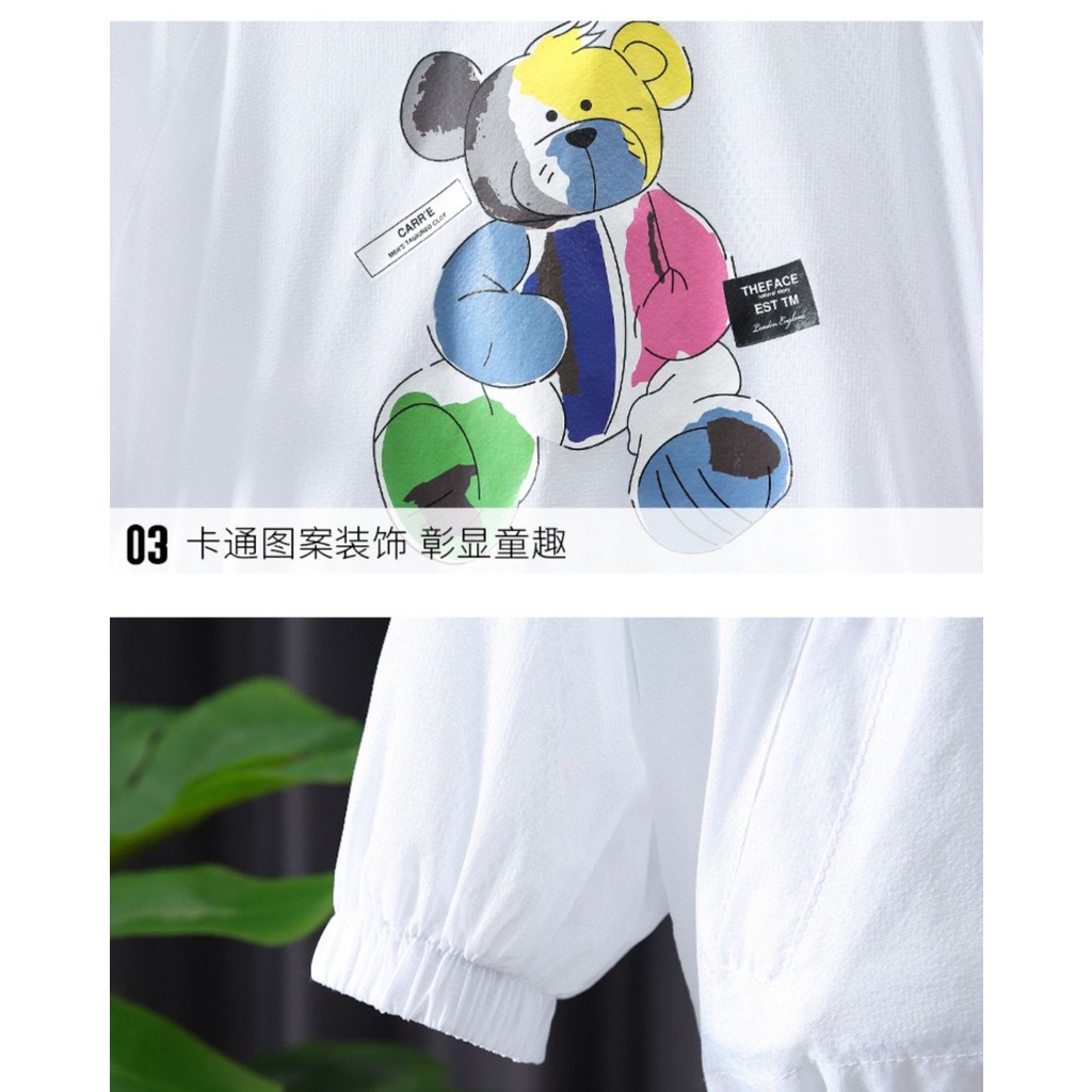 [Babycat] Hàng Có Sẵn Áo Khoác Chống Nắng Chống Tia Cực Tím Thoáng Khí Phong Cách Nhật Hàn Thời Trang Mùa Hè Cho Bé Trai